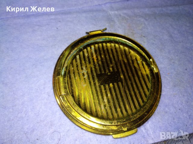 СТАРИННА БРОНЗОВА АР ДЕКО ПУДРИЕРА За КОЛЕКЦИЯ с НУЖДА от РЕСТАВРАЦИЯ Липсва КАПАЧЕТО! 41260, снимка 2 - Антикварни и старинни предмети - 43739787