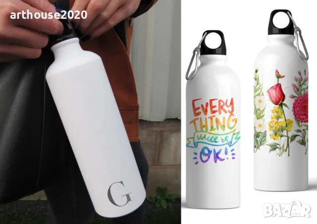 Персонализирана термочаша-тумблер;спортна бутилка с Ваша снимка/надпис, снимка 7 - Други - 49208741