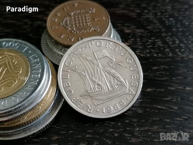Монета - Португалия - 5 ескудо | 1985г., снимка 2 - Нумизматика и бонистика - 32968912