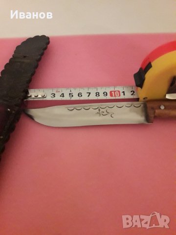 Продавам нож ръчна изработка , снимка 9 - Ножове - 43981062