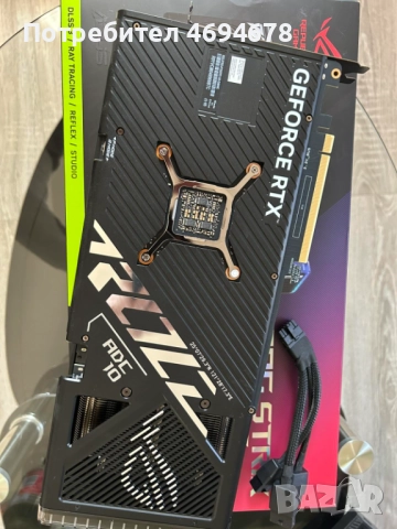 ASUS ROG STRIX RTX 4070Ti 12gb, снимка 7 - Видеокарти - 52922616