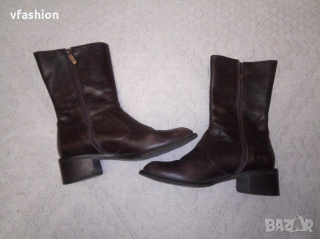 Дамски ботуши естествена кожа HOBBs, снимка 1