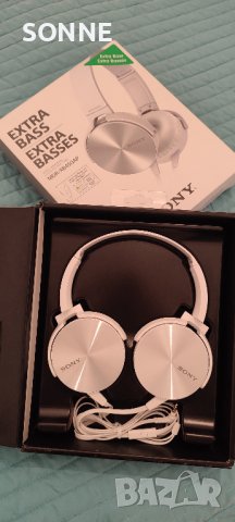 Слушалки SONY Extra Bass MDR-XB450AP, снимка 3 - Слушалки и портативни колонки - 40703608