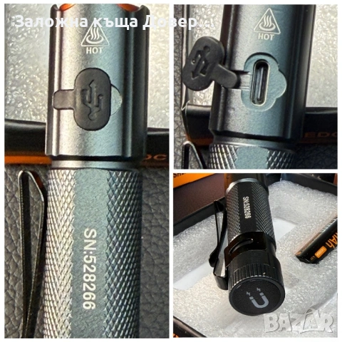 LED фенер мощен магнезиево-алуминиев малък Cob диод 2026 модел , снимка 5 - Екипировка - 53263350