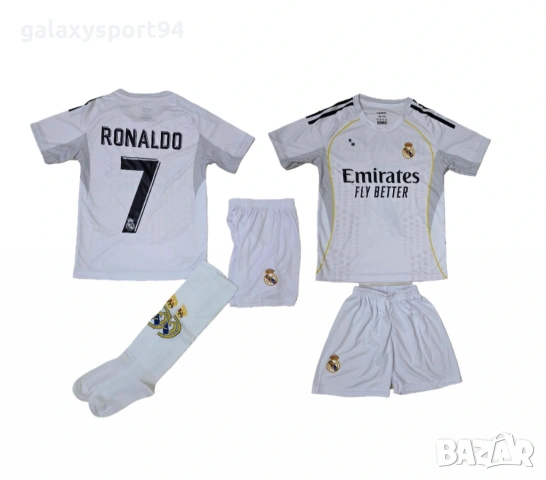 Детски екипи сезон 25/26 Ново Роналдо Ямал Мбапе Ronaldo 7, mbappe 10, снимка 6 - Футбол - 53576646