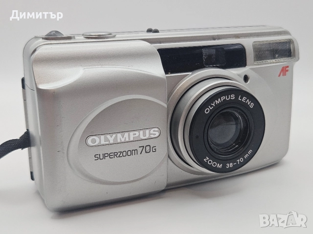 Olympus superzoom 70g камера с лента фотоапарат , снимка 14 - Камери - 52440720