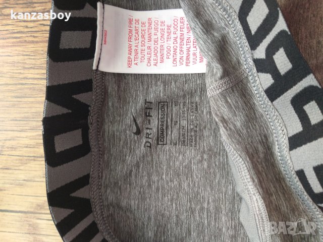 Nike Pro Hypercool boxer shorts carbon - страхотно юношеско трико, снимка 5 - Клинове - 32923486