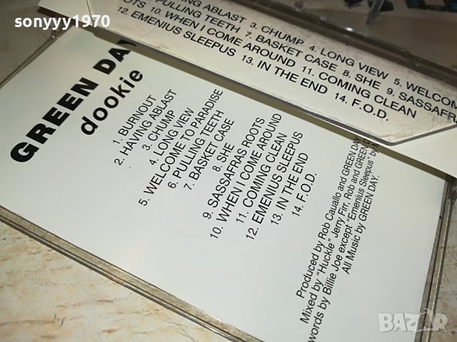 GREEN DAY-КАСЕТА 2601232021, снимка 14 - Аудио касети - 39447546