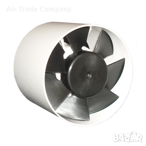 Канален вентилатор за вграждане във въздуховоди QIN 120+монтажни крачета