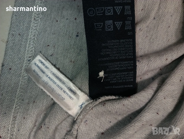 Tommy Hilfiger XL тениска с яка , снимка 4 - Тениски - 53489626