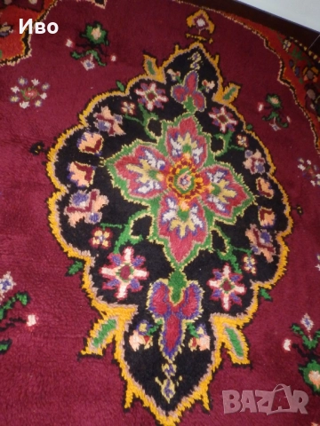 Вълнен китеник Царска корона, снимка 3 - Покривки за легло - 52654311