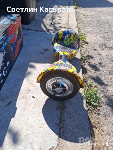 Продавам Ховърборд до 100 кг., снимка 4 - Скейтборд, ховърборд, уейвборд - 51389865