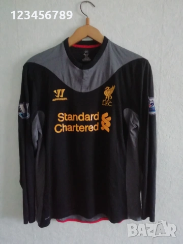 Liverpool Suarez Warrior оригинална тениска фланелка мачов екип Ливърпул Суарез Висша Лига , снимка 2 - Тениски - 53231456