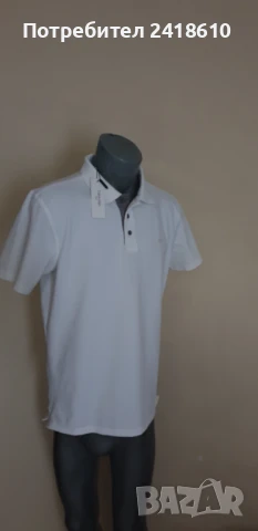 Calvin Klein Golf Stretch Pique Cotton Mens Size M НОВО!   ОРИГИНАЛ! Мъжка Тениска!, снимка 2 - Тениски - 50656570