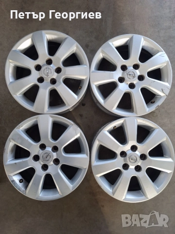 ОРИГИНАЛНИ АЛУМИНИЕВИ ДЖАНТИ ЗА ОПЕЛ  -5Х110Х65-16 цола