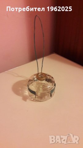 Стъклено тяло за газена лампа, снимка 2 - Антикварни и старинни предмети - 34686837