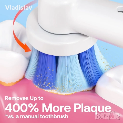 Въртяща се електрическа четка за зъби Bitvae R1, снимка 7 - Друга електроника - 52433731