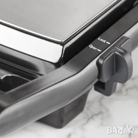 Електрически грил Princess тип Panini, Инокс, снимка 3 - Тостери - 44914929