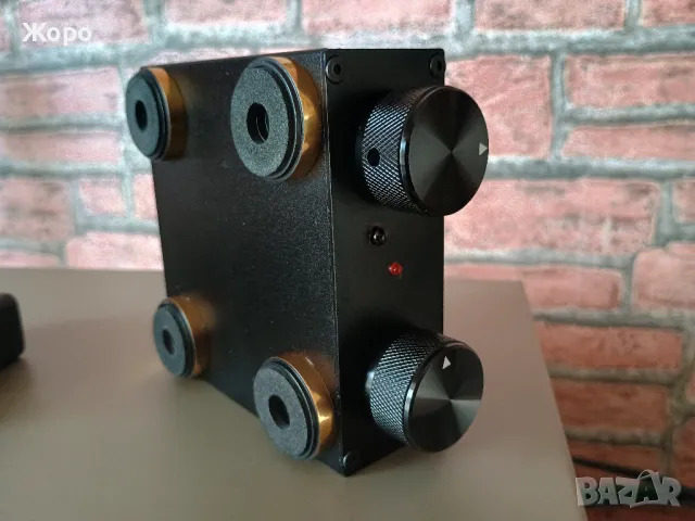 ⏯️Клип. HQ DIY моторизиран stereo пасивен предусилвател , снимка 6 - Ресийвъри, усилватели, смесителни пултове - 47553957