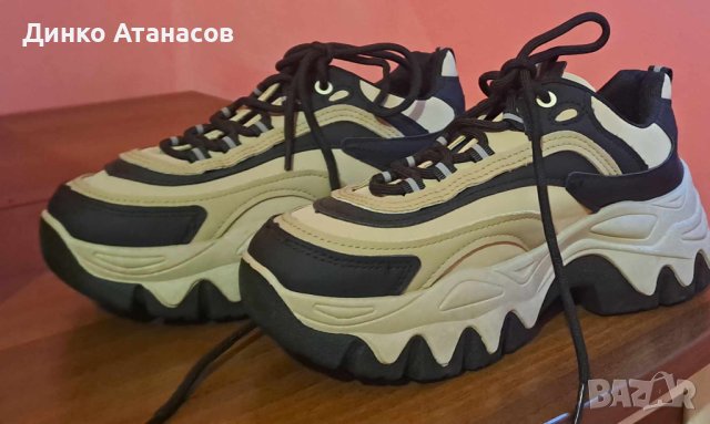Дамски маратонки с платформа, снимка 1