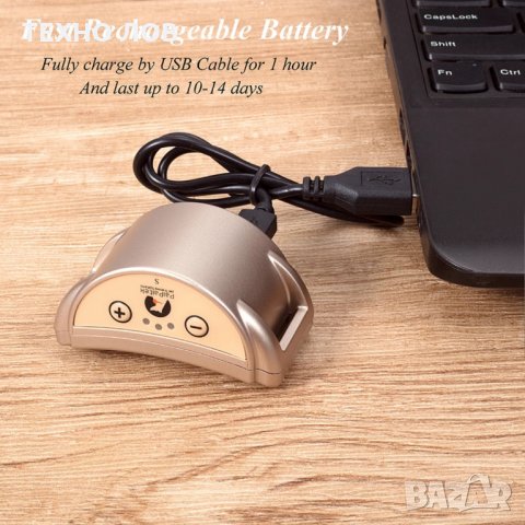 ЕЛЕКТРОННА КАИШКА С ТОК- ЕЛЕКТРОИМПУЛСИ Paipaitek ПРОТИВ ЛАЙ,ВИЕНЕ,ВОДОУСТОЙЧИВ,ПРЕЗАРЕЖДАЩА., снимка 7 - За кучета - 33246372