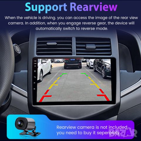 Мултимедия, Двоен дин, за Chevrolet AVEO, екран, Навигация, плеър, дисплей, Android, Шевролет Авео, снимка 13 - Аксесоари и консумативи - 43587420