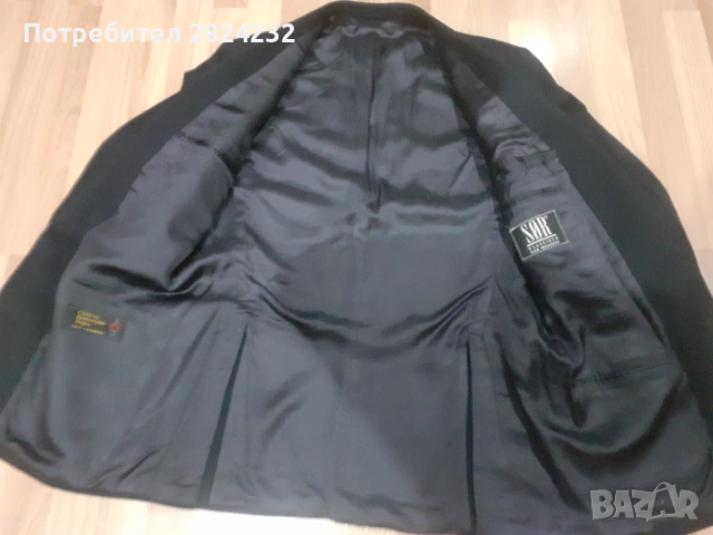 Мъжко кашмирено сако на Cloth by Ermenegildo Zegna, снимка 6 - Сака - 53153662