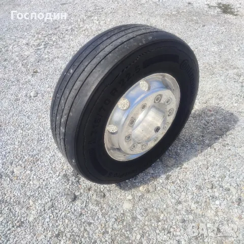 Alcoa Dura Bright LvL1 с Continental 315/70 R22,5, снимка 1 - Гуми и джанти - 47498895