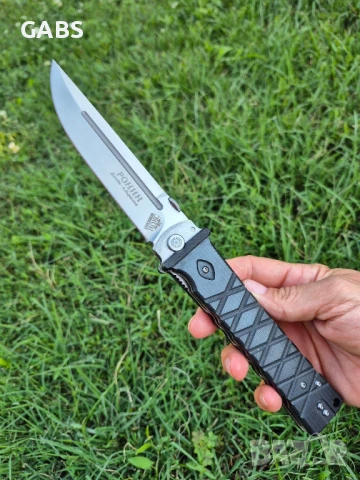 Руски сгъваем нож НОКС Ронин,дизайн А.Бирюков, снимка 10 - Ножове - 51273150