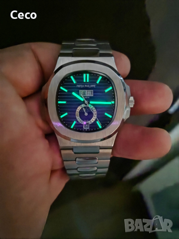 Patek Philippe Naultilus day date автоматичен , снимка 1 - Мъжки - 43644484