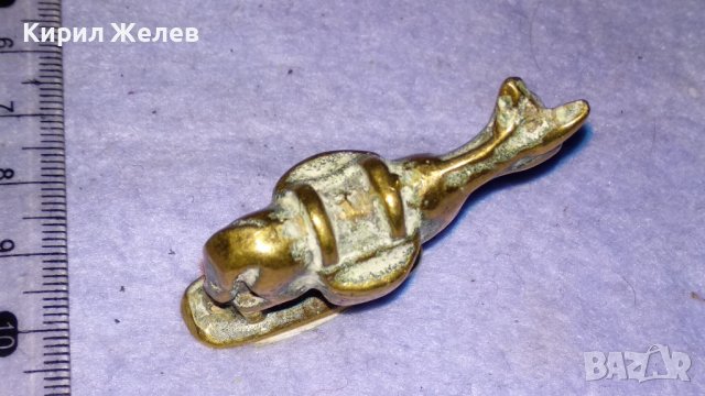 СИМПАТИЧНО МАГАРЕНЦЕ Стара МЕТАЛНА ФИГУРКА СТАТУЕТКА за КОЛЕКЦИЯ ИНТЕРИОР ИГРАЧКА ДЕКОРАЦИЯ 34589, снимка 9 - Колекции - 39061923