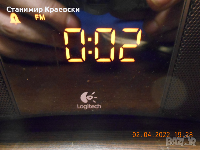 Logitech S 00117 Clock Radio Dock iPodiPhone, снимка 3 - Други - 36488473
