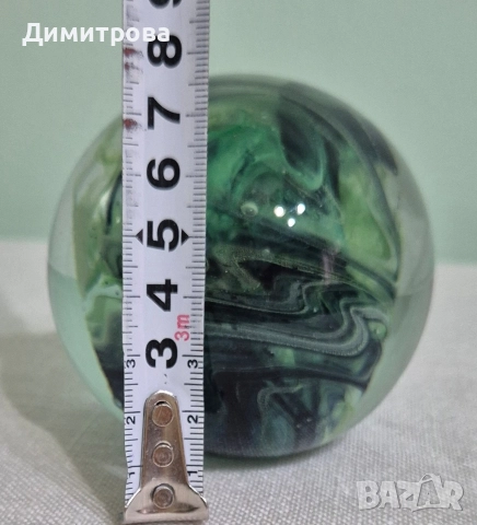 Завладяващи стъклени преспапиета , снимка 13 - Антикварни и старинни предмети - 52686243