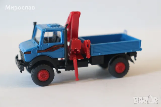 KIBRI H0 1/87 MERCEDES АВТО КРАН КАМИОН КРАН МОДЕЛ КОЛИЧКА, снимка 6 - Колекции - 49774618