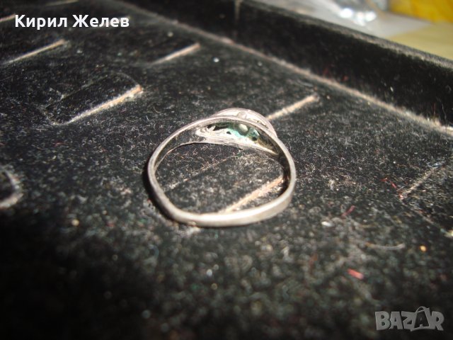 СТАР СРЕБЪРЕН ПРЪСТЕН ВИСОКА ПРОБА СРЕБРО МАЙСТОРСКА ЮВЕЛИРНА РЪЧНА РАБОТА 22246, снимка 7 - Пръстени - 32991889