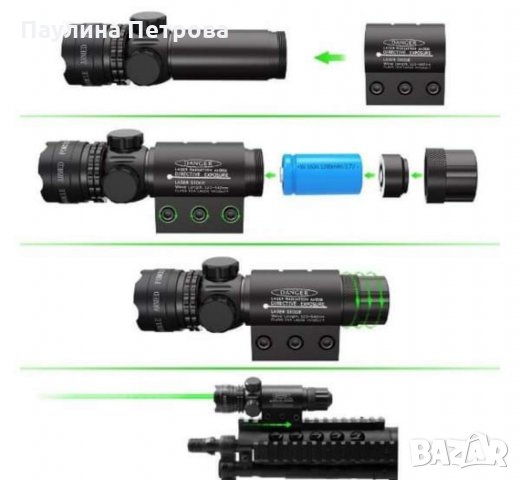 Лазерен Прицел, снимка 5 - Ловно оръжие - 32954067