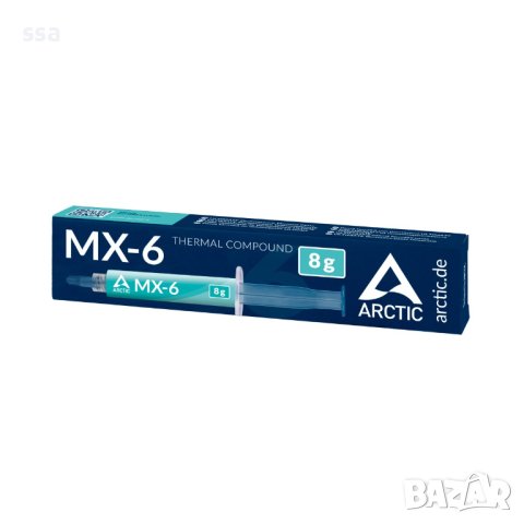Arctic термо паста MX-6 Thermal Compound 8gr, снимка 2 - Други - 44088579