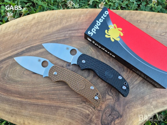 Сгъваем нож Spyderco Sage 5 C123,два цвята, снимка 10 - Ножове - 50798651