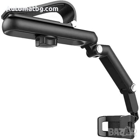 Стойка за телефон Automat, Щипка, За сенник, Въртяща