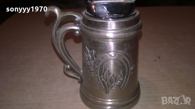 *запалка халба с коне/подкова-внос швеицария, снимка 12 - Колекции - 27321213