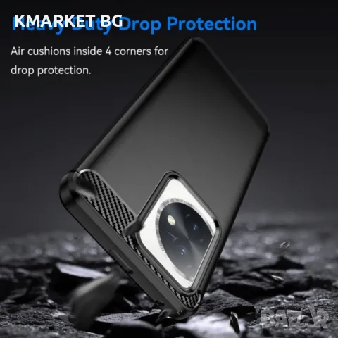 Honor 100 Carbon Fiber Калъф и Протектор, снимка 5 - Калъфи, кейсове - 48999620