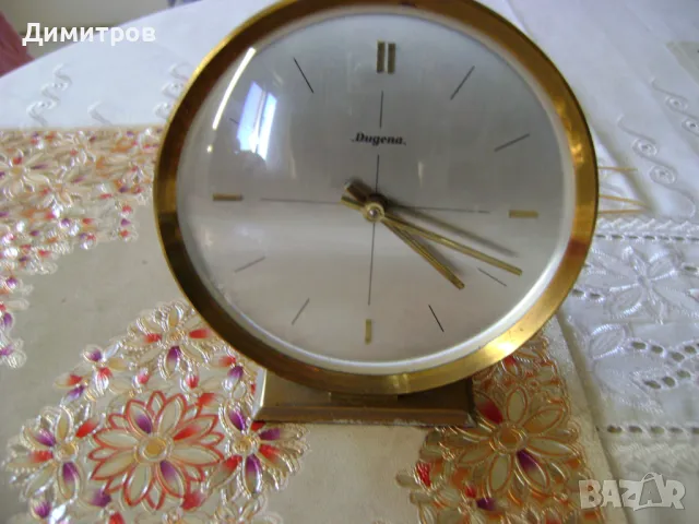 Бронзов часовник DUGENA