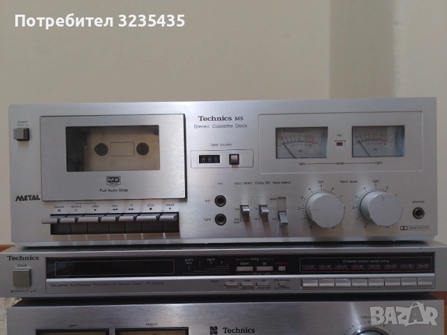 касетен дек Technics M5, снимка 2 - Декове - 53530201