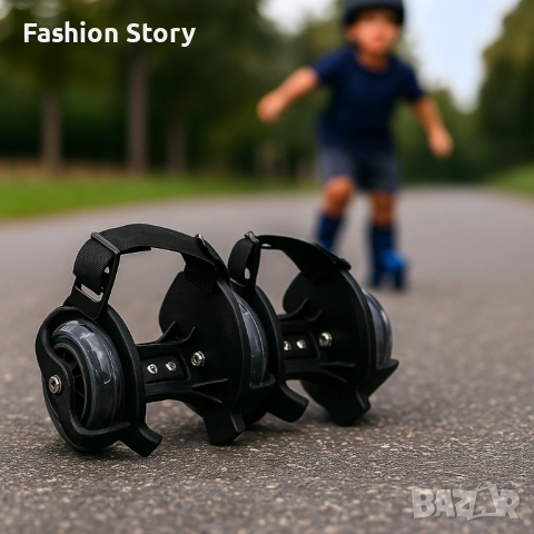 LED ролери за обувки -  Регулируеми, снимка 5 - Скутери и тротинетки - 51439495