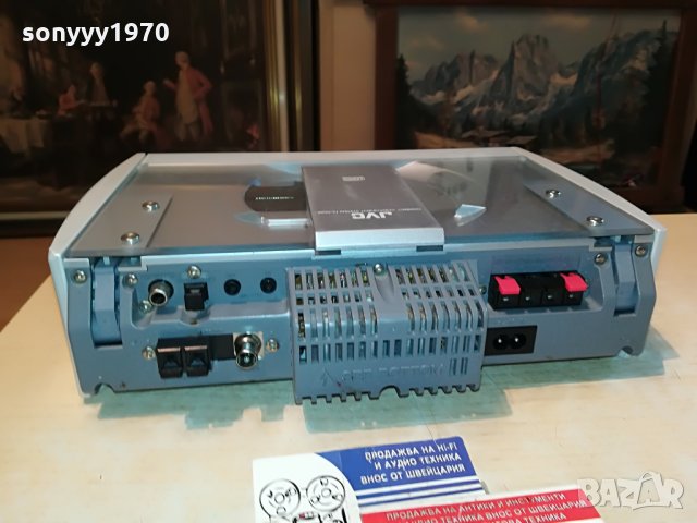 jvc-cd/tuner/amplifier-дизаинерска машина 0707211105, снимка 14 - Ресийвъри, усилватели, смесителни пултове - 33448490