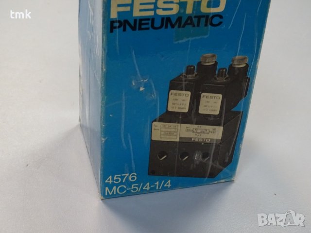 Пневматичен разпределител Festo MC-5/4-1/4 2-10bar, снимка 10 - Резервни части за машини - 36906719