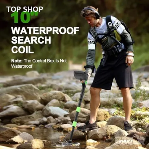 Нов OMMO металдетектор за възрастни - сгъваем, високочувствителен, снимка 4 - Друга електроника - 49203001