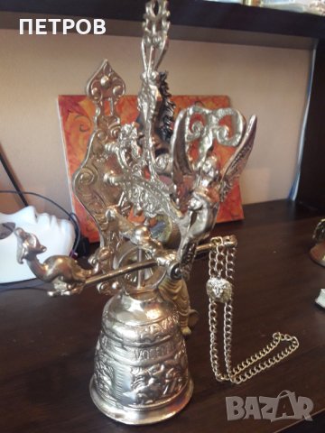 УНИКАЛНИ ПОЗЛАТЕНИ камбана камбани звънец, снимка 8 - Други - 33547415