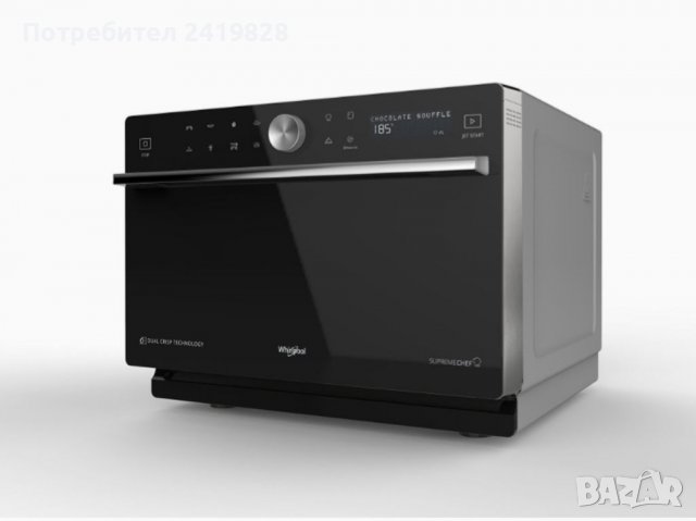 Комбинирана микровълнова Whirlpool MWP 3391 SB - 33L 1000 W, снимка 2 - Аксесоари и консумативи - 38300041