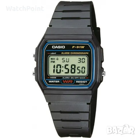Мъжки часовник CASIO - F-91W-1YEG, снимка 1
